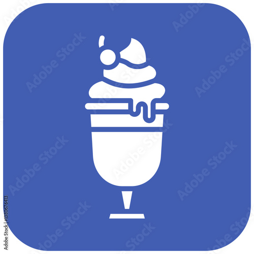 Ice Cream Sundae Icon