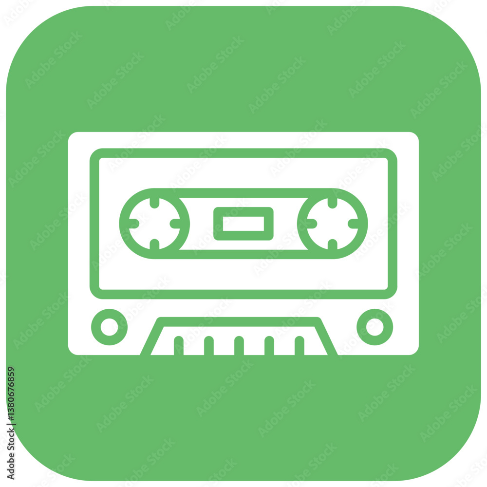 Cassette Tape Icon Cassette Tape Icon