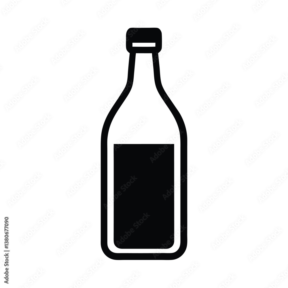 wine bottle vector illustration wine bottle vector illustration