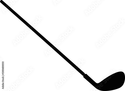 black golf club