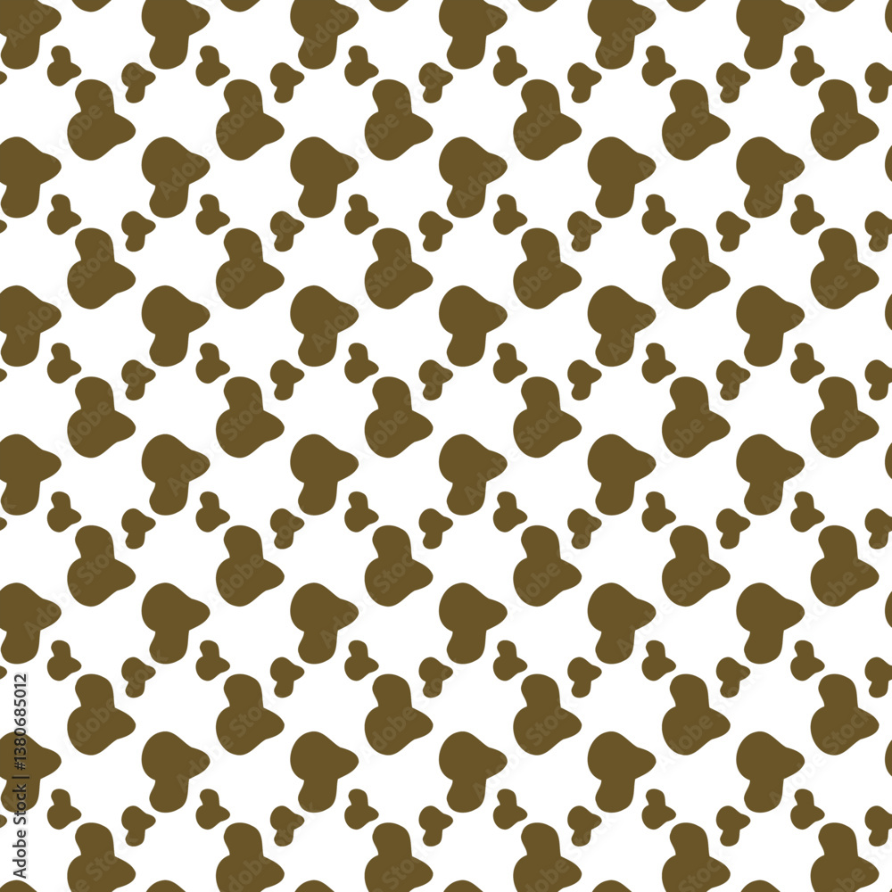 Abstract Shape Composition Seamless Vector Pattern Design Abstract Shape Composition Seamless Vector Pattern Design