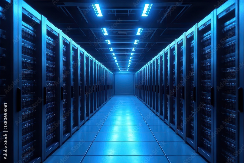 Fototapeta premium Cloud Infrastructure Evolution