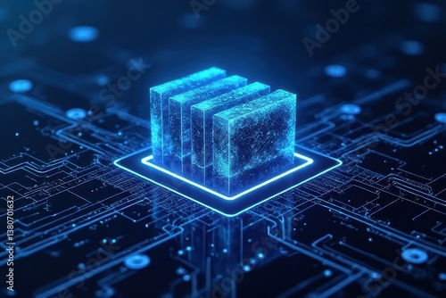 Ingenious CPU VPS Technology Illustration