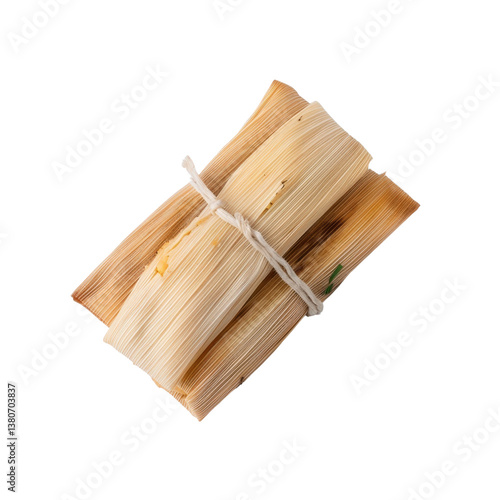 Wallpaper Mural Traditional Tamale Wrapped in Corn Husk with Twine and a Rustic Appearance Torontodigital.ca
