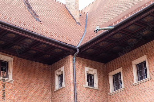 Collegium Maius Rooftop Detail, Krakow Architecture