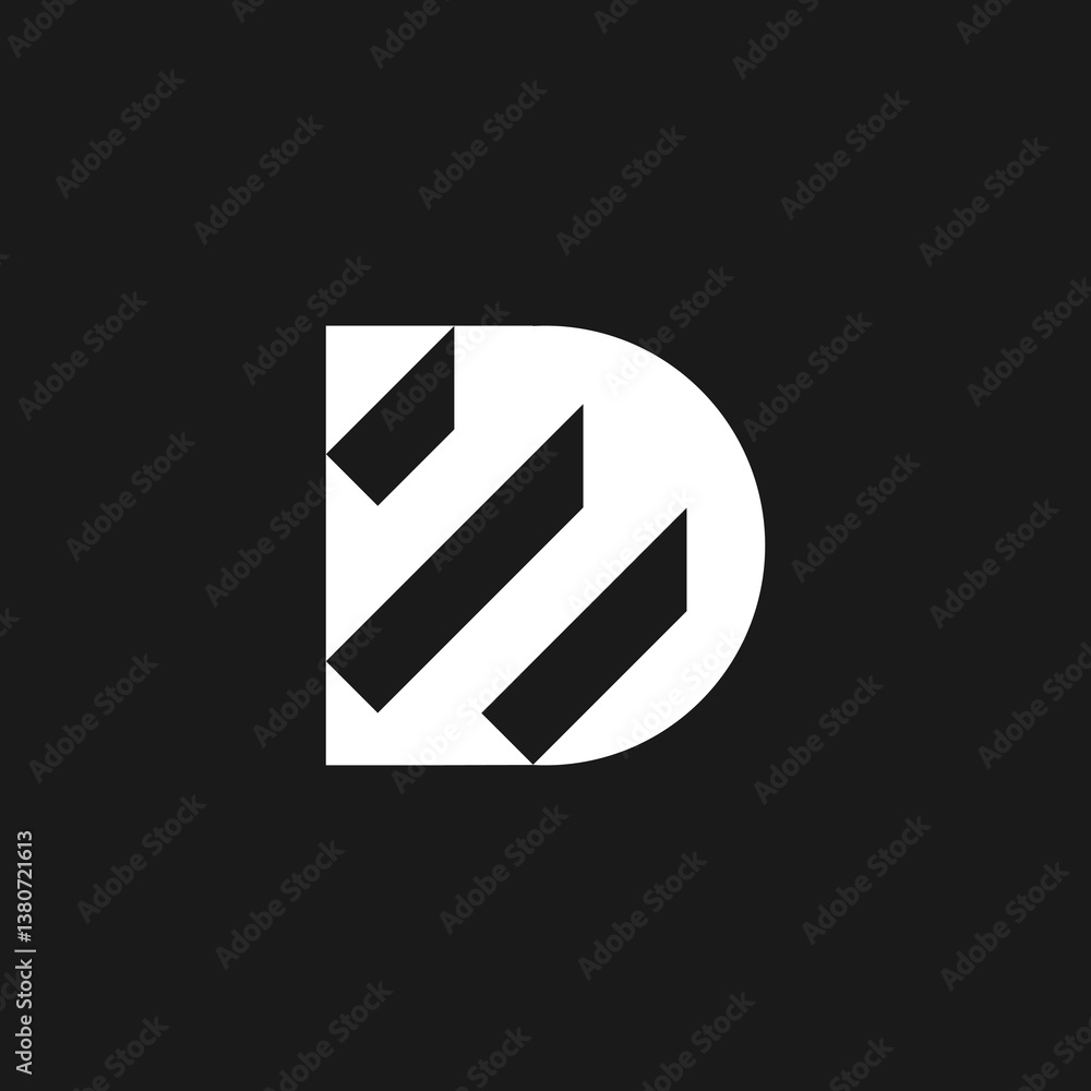 letter D logo letter D logo