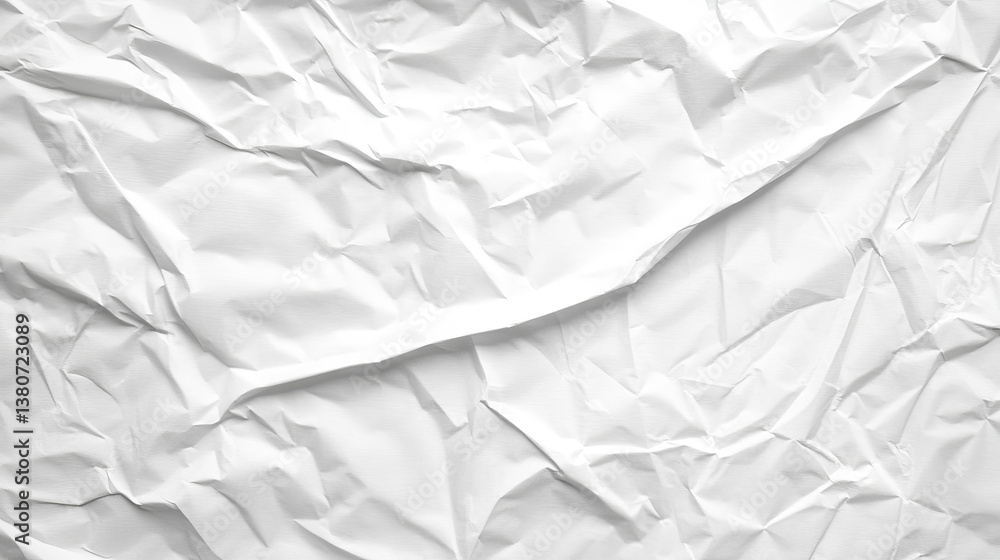 Fototapeta premium White sheet of paper. Realistic vector background illustration eps10