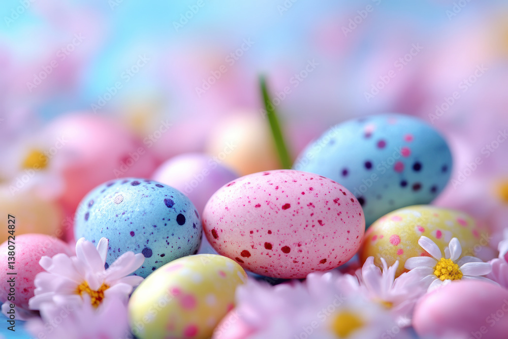 Fototapeta premium Traditional Easter Candy Favorites