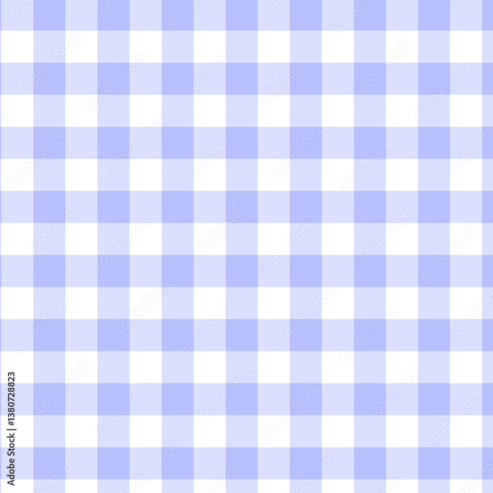 Pastel blue gingham seamless pattern design Pastel blue gingham seamless pattern design