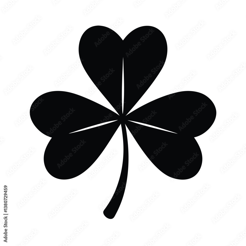 vector illustration of a clover vector illustration of a clover