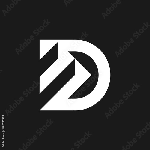 letter D logo