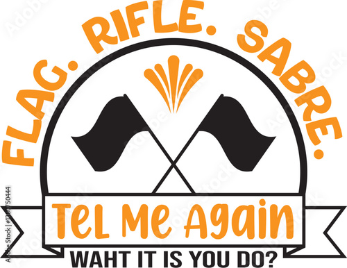 Flag rifle sabre tel me again vector, Flag rifle sabre tel me again clipart, Flag rifle sabre tel me again silhouette