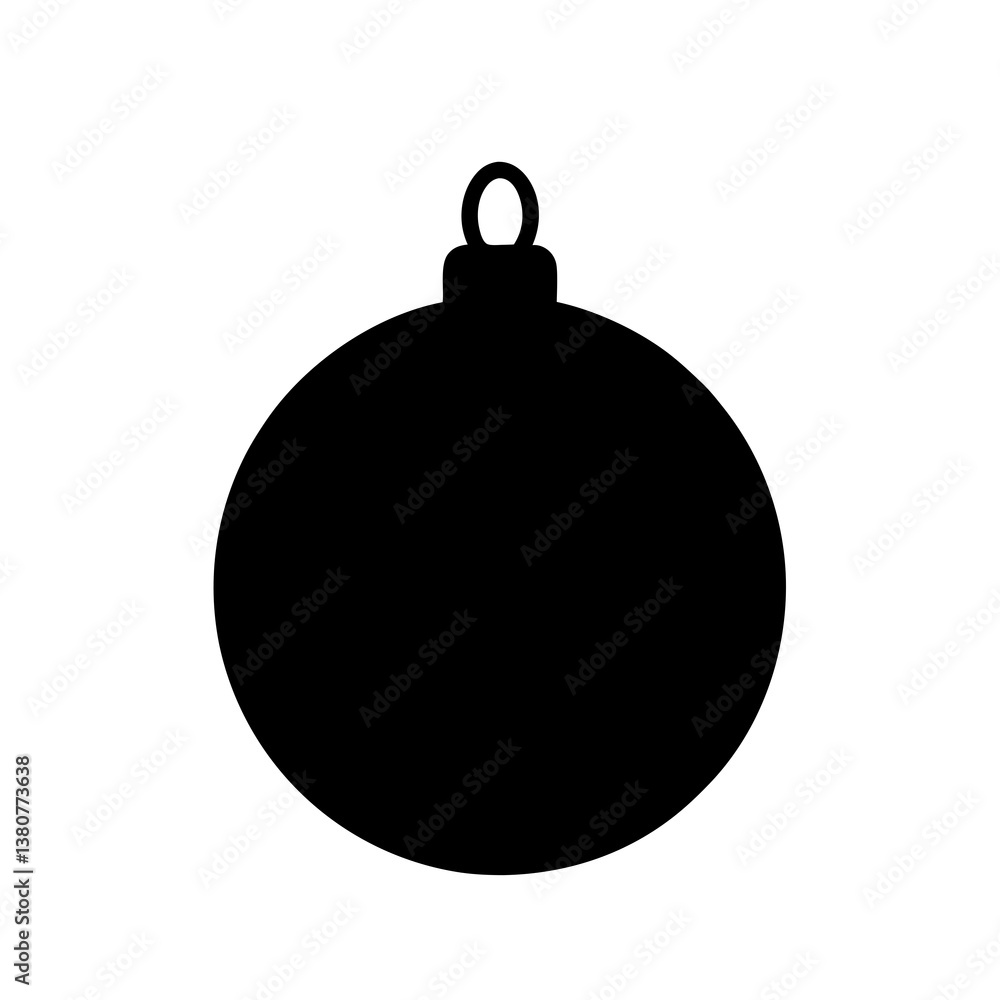 Christmas bomb vector illustration Christmas bomb vector illustration