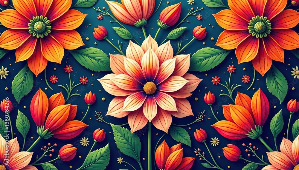 Intricate floral design, repeating seamlessly , retro, repeat, seamless pattern Intricate floral design, repeating seamlessly , retro, repeat, seamless pattern