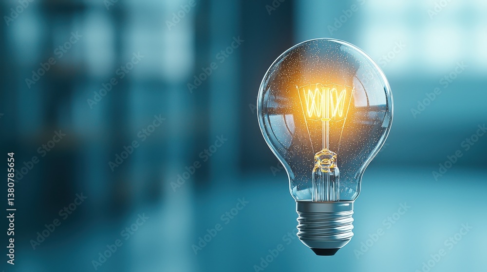 A close up view of a single illuminated incandescent light bulb against a blurred dark background emitting a warm luminous glow A close up view of a single illuminated incandescent light bulb against a blurred dark background emitting a warm luminous glow