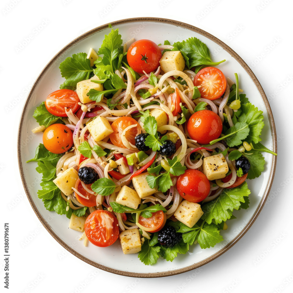 salad with tomatoes and olives salad with tomatoes and olives