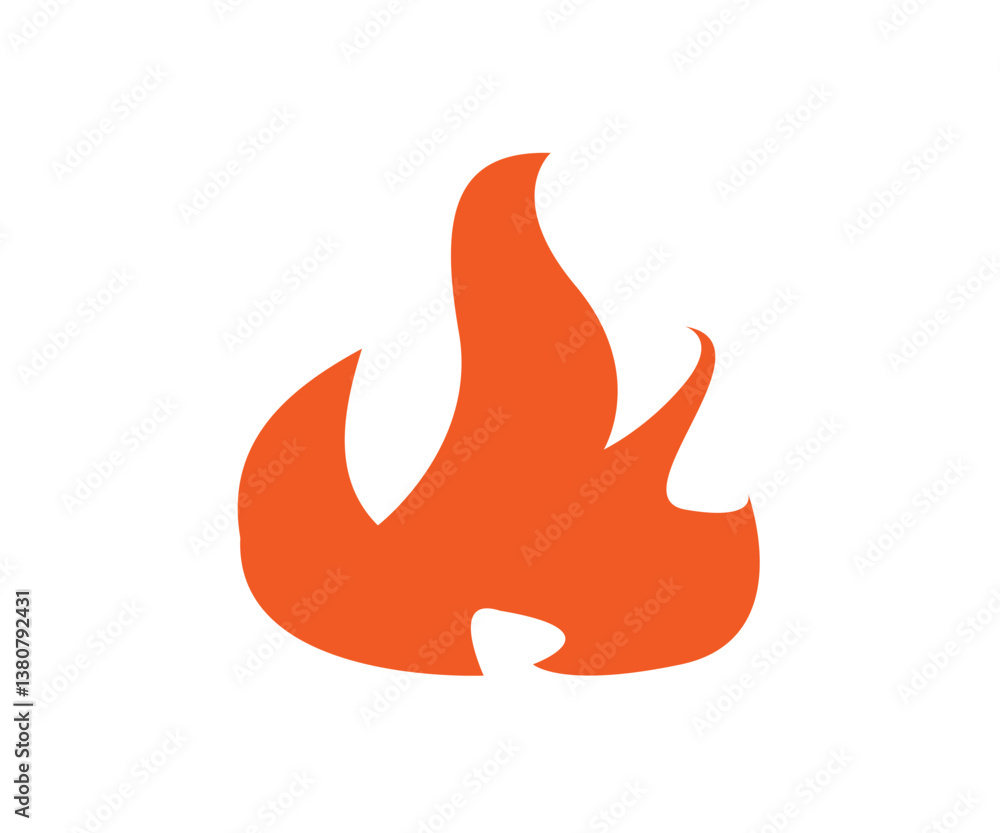 vector illustration of a fire vector illustration of a fire