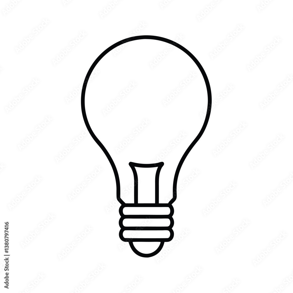 light bulb vector illustration light bulb vector illustration