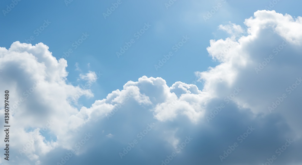 Azure Embrace: Sunlit Cloudscape AI Generated Azure Embrace: Sunlit Cloudscape AI Generated