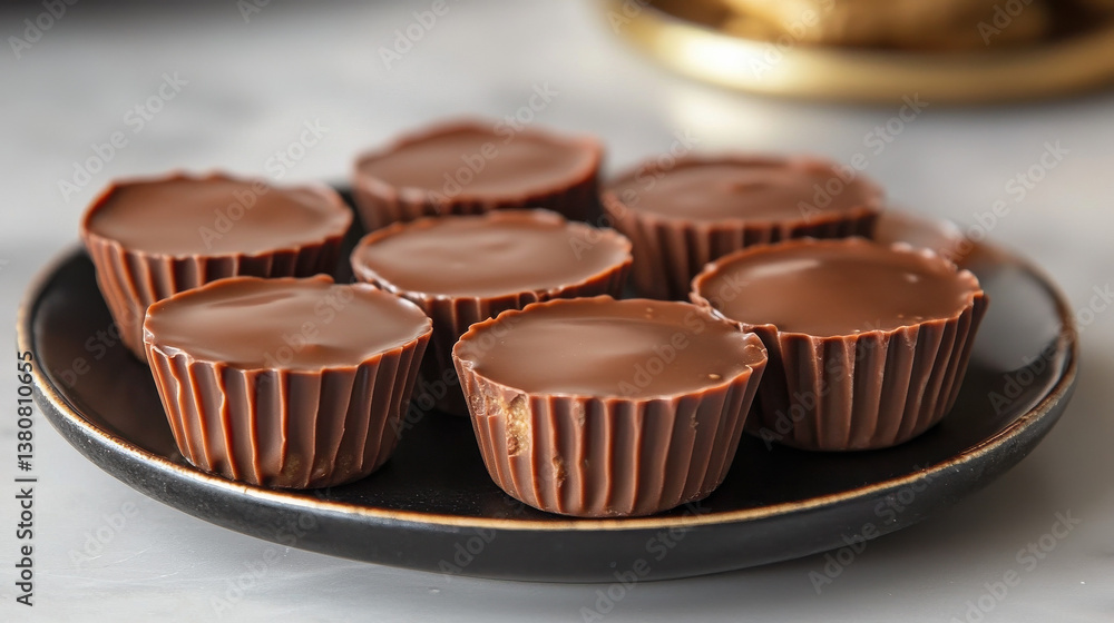 Creamy-Filled Chocolate Peanut Butter Cups with Artisanal Look
Creamy-Filled Chocolate Peanut Butter Cups with Artisanal Look