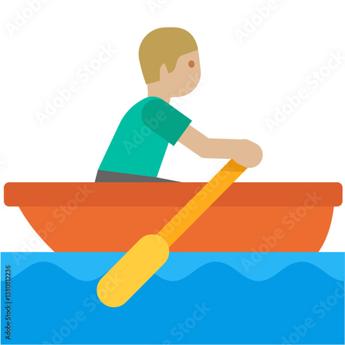 Rowing Boy
