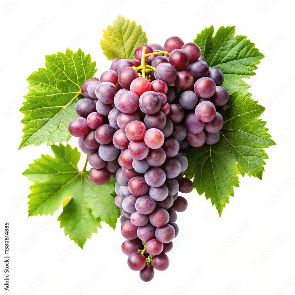 Fototapeta premium bunch of red grapes