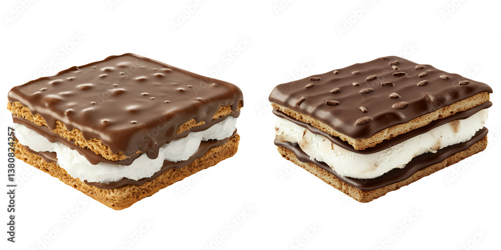 Delicious Chocolate Covered Marshmallow and Ice Cream Sandwich Treats Delicious Chocolate Covered Marshmallow and Ice Cream Sandwich Treats
