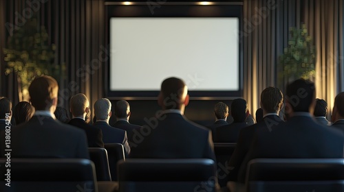 Wallpaper Mural Conference presentation audience engagement in modern business spaces Torontodigital.ca