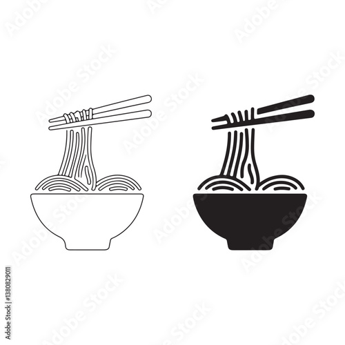 Hand-drawn icon illustrations for creative digital art