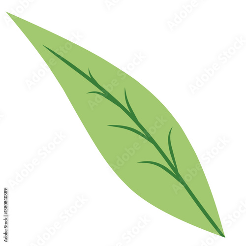 Green Leaf, Petal Shape