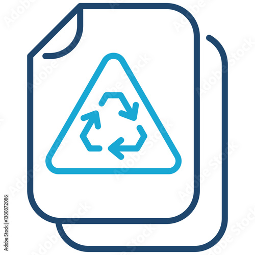 Recycled Paper Icon