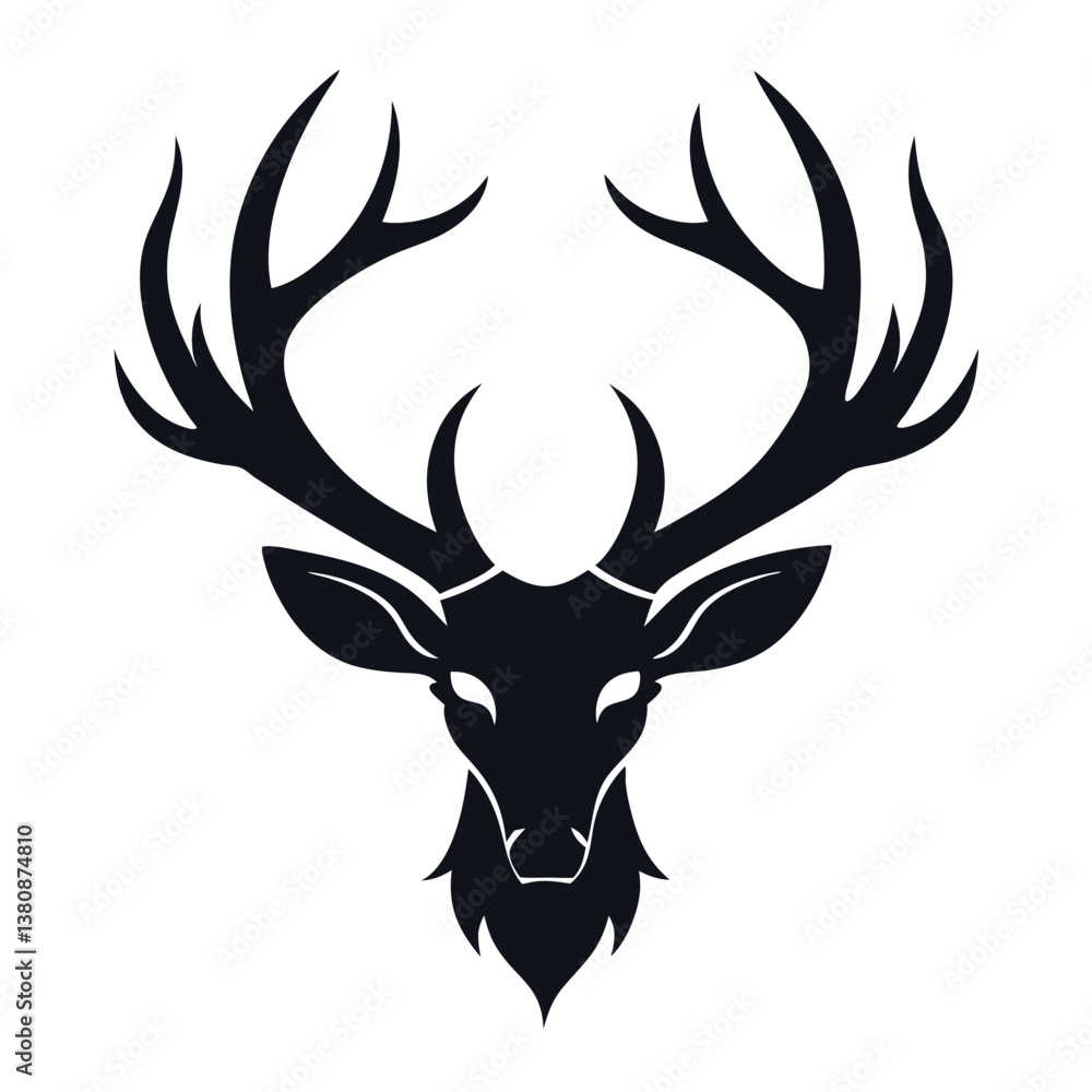 deer head vector deer head vector