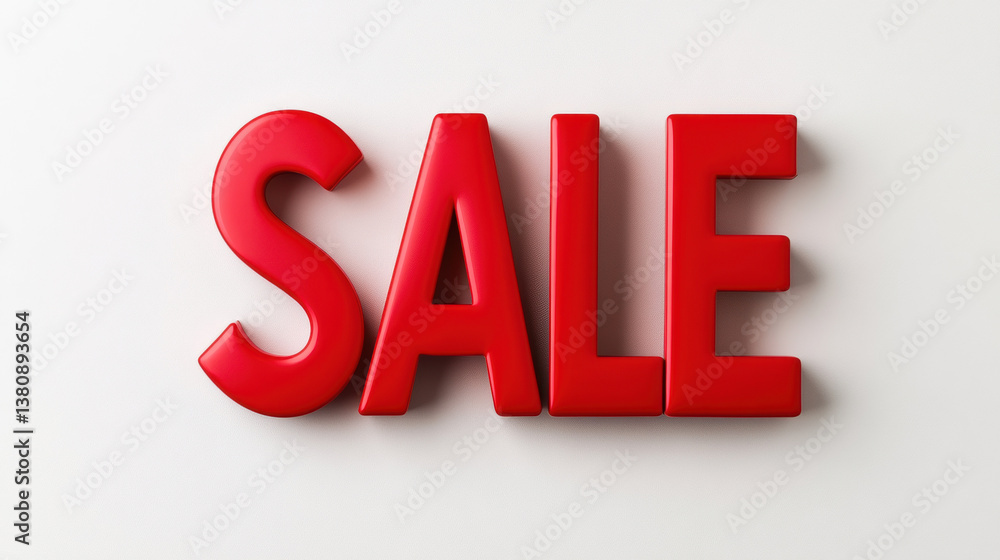 Bold red SALE letters create eye catching display, perfect for promotions and marketing campaigns, conveying urgency and excitement Bold red SALE letters create eye catching display, perfect for promotions and marketing campaigns, conveying urgency and excitement