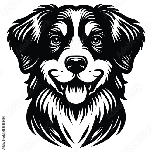 Wallpaper Mural vector illustration of a dog Torontodigital.ca