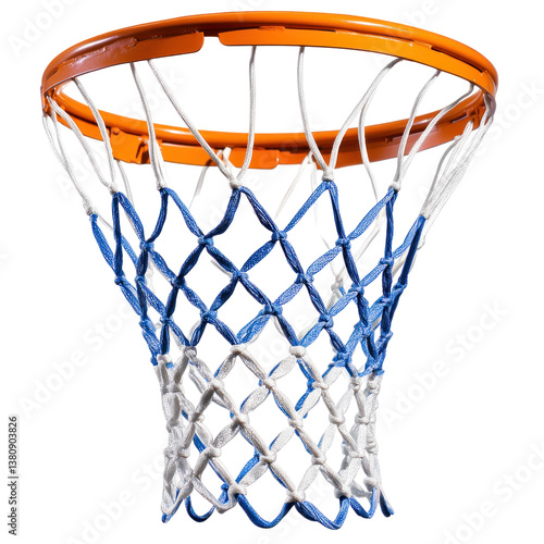 Basketball Hoop Net on transparent background