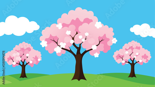 cherry tree in spring