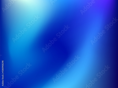 Gradient, dark blue tones. Shades of blue, blue, green colors. Space, galaxies. Night sky. Universe vector