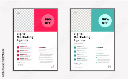 Creative corporate & bussiness flyer editable brochure template design , a4 vcetor template design, trendy geometrie shape template print design.