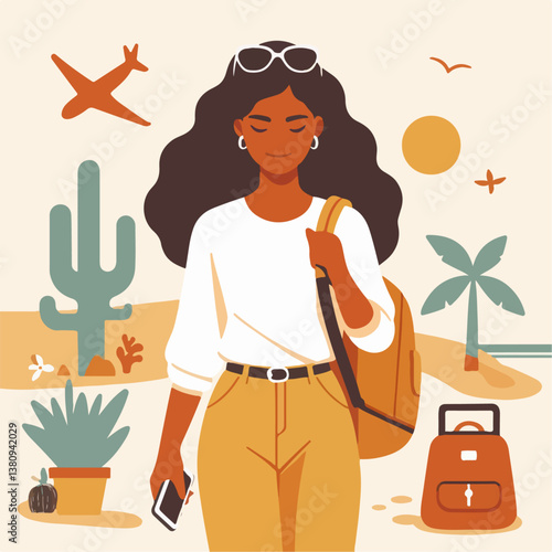 someone goes on holiday