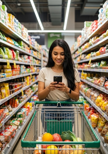 Grocery Shopping with Smartphone