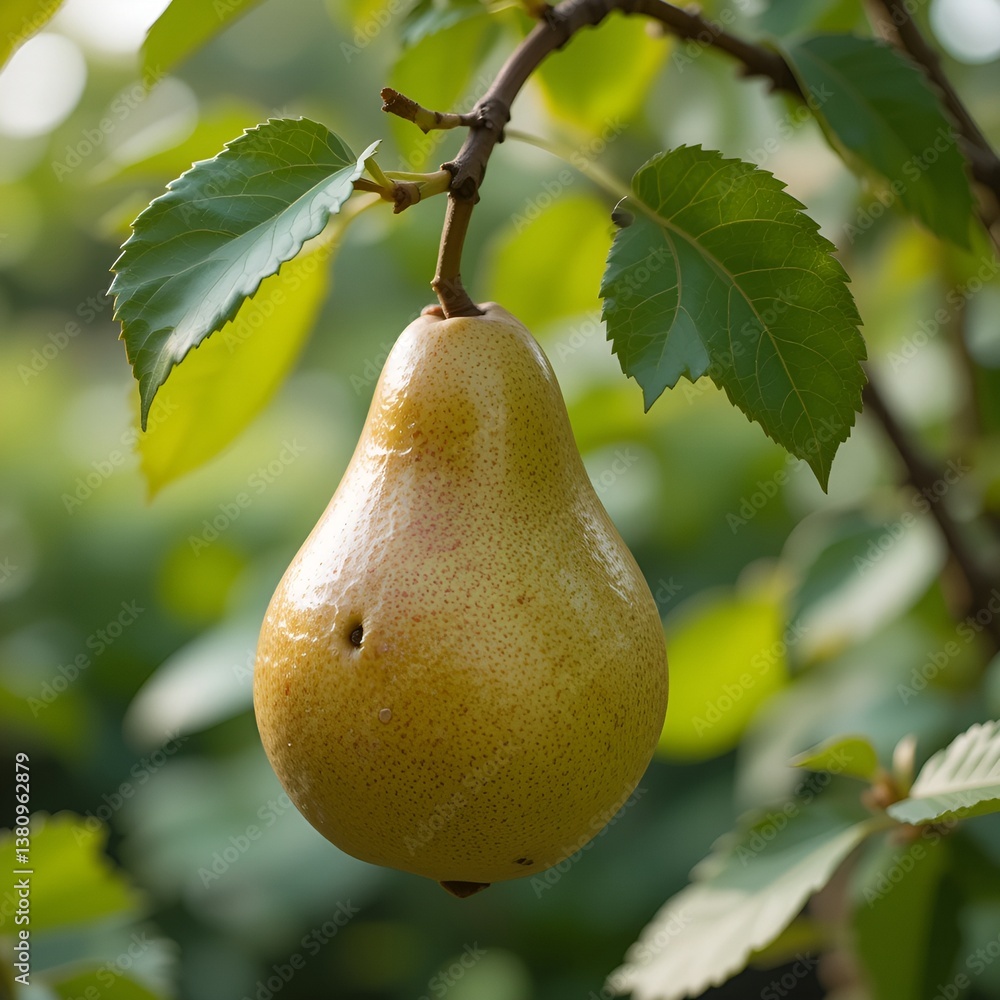Ripe Pear Hanging on a Branch
* Close-up of a Pear with Leaves
* Pear Fruit Growing on a Tree
* Single Pear on a Branch with Green Leaves
Focusing on the Visual Appeal:
* Golden Pear in Natural Li