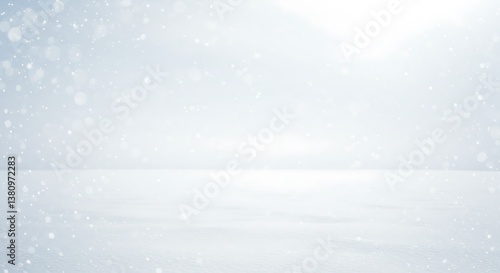 Winter's Soft Embrace AI Generated