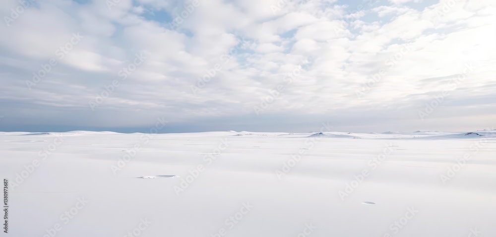 Untamed snowfield, pristine white expanse under a vast winter sky, winter wonderland, frozen, blizzard Untamed snowfield, pristine white expanse under a vast winter sky, winter wonderland, frozen, blizzard