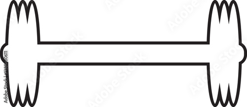 Exercise tool Weight Loss Icon sports equipment, exercise machines