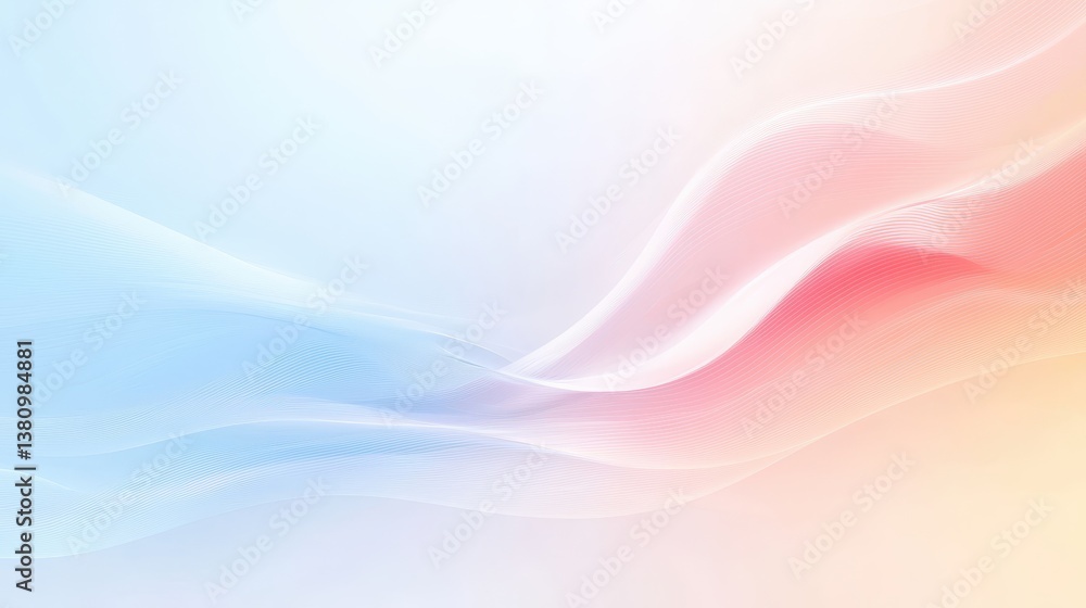 Fototapeta premium Abstract background with smooth lines, modern design for creative projects