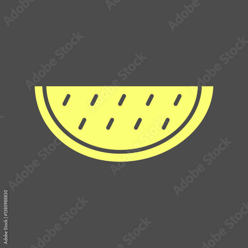Fruits Melon trendy artwork perfect abstract vector illustration colorful valuable design