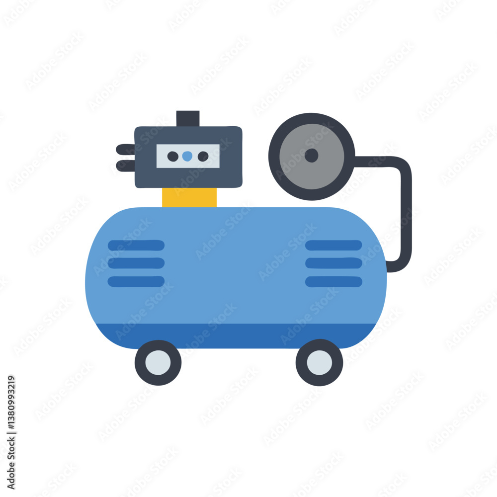 Versatile Air Compressor Icon Design Versatile Air Compressor Icon Design