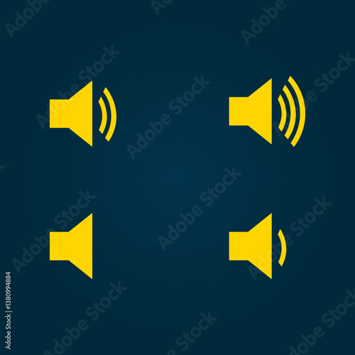 Voice trendy artwork applied abstract vector illustration colorful valuable design