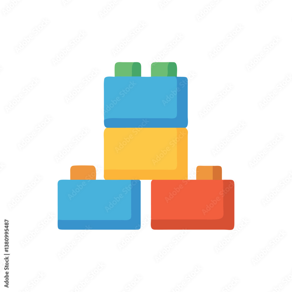 Dynamic Building Blocks Icon Design Dynamic Building Blocks Icon Design