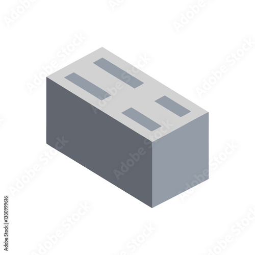  Concrete Block Icon for Construction